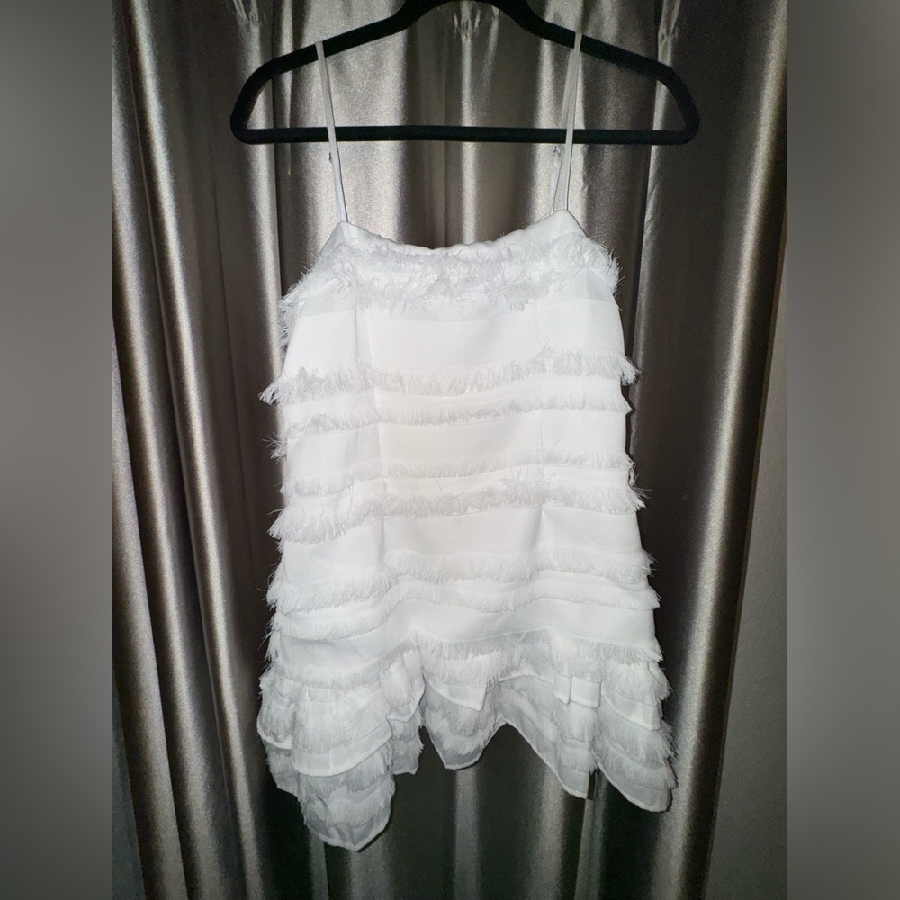 Princess Polly white dress WORN ONCE for grad pics